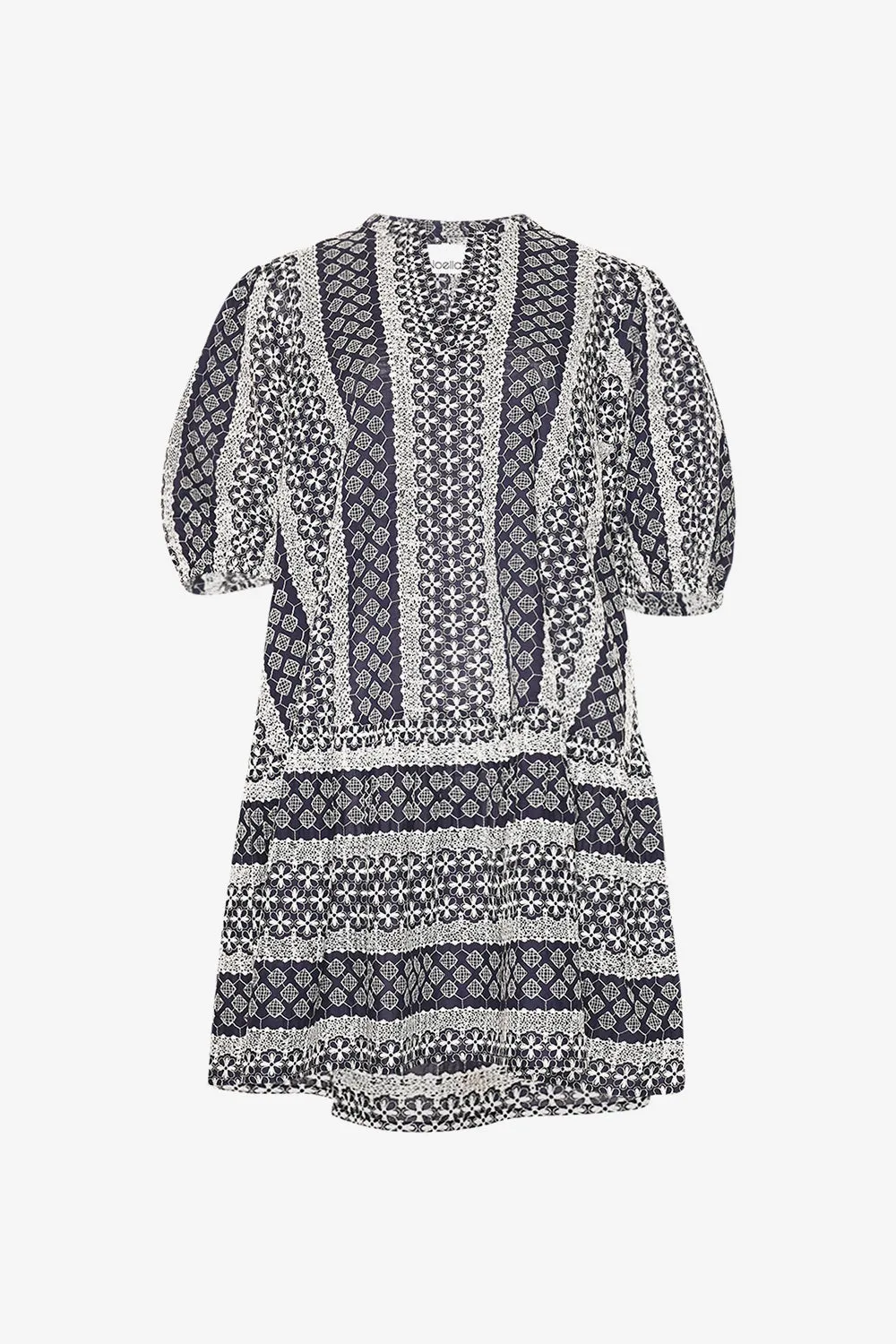 Lillianna Dress Navy Sugar Combo sold by Noella Fashion