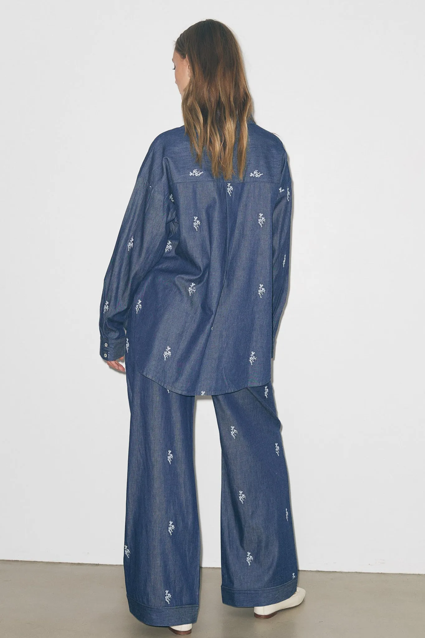 Samira Pants Dark Blue Wash sold by Noella Fashion product image thumbnail 3