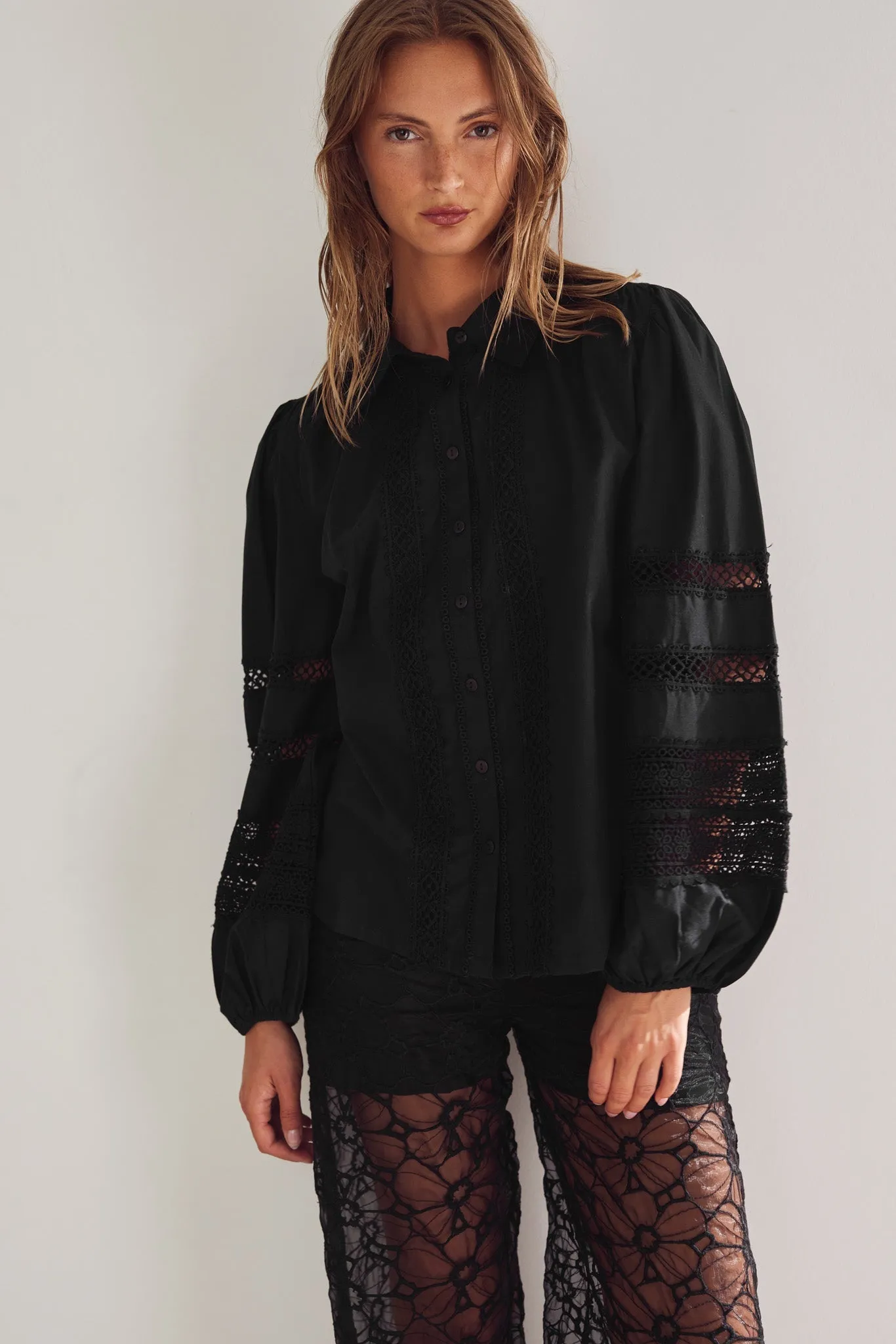 Lianna Blouse Black sold by Noella Fashion