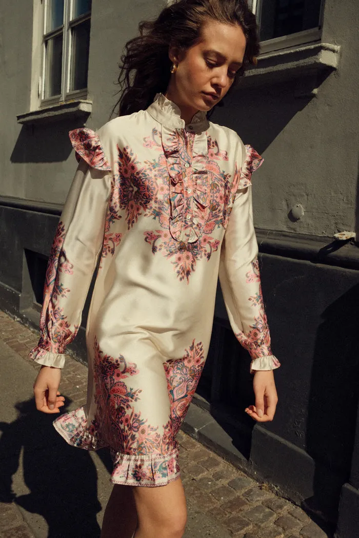 Reno Ruby Ruffle Dress Drusella Print sold by Noella Fashion product image thumbnail 3