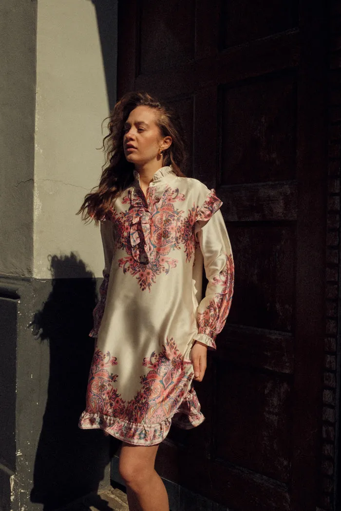 Reno Ruby Ruffle Dress Drusella Print sold by Noella Fashion product image thumbnail 4