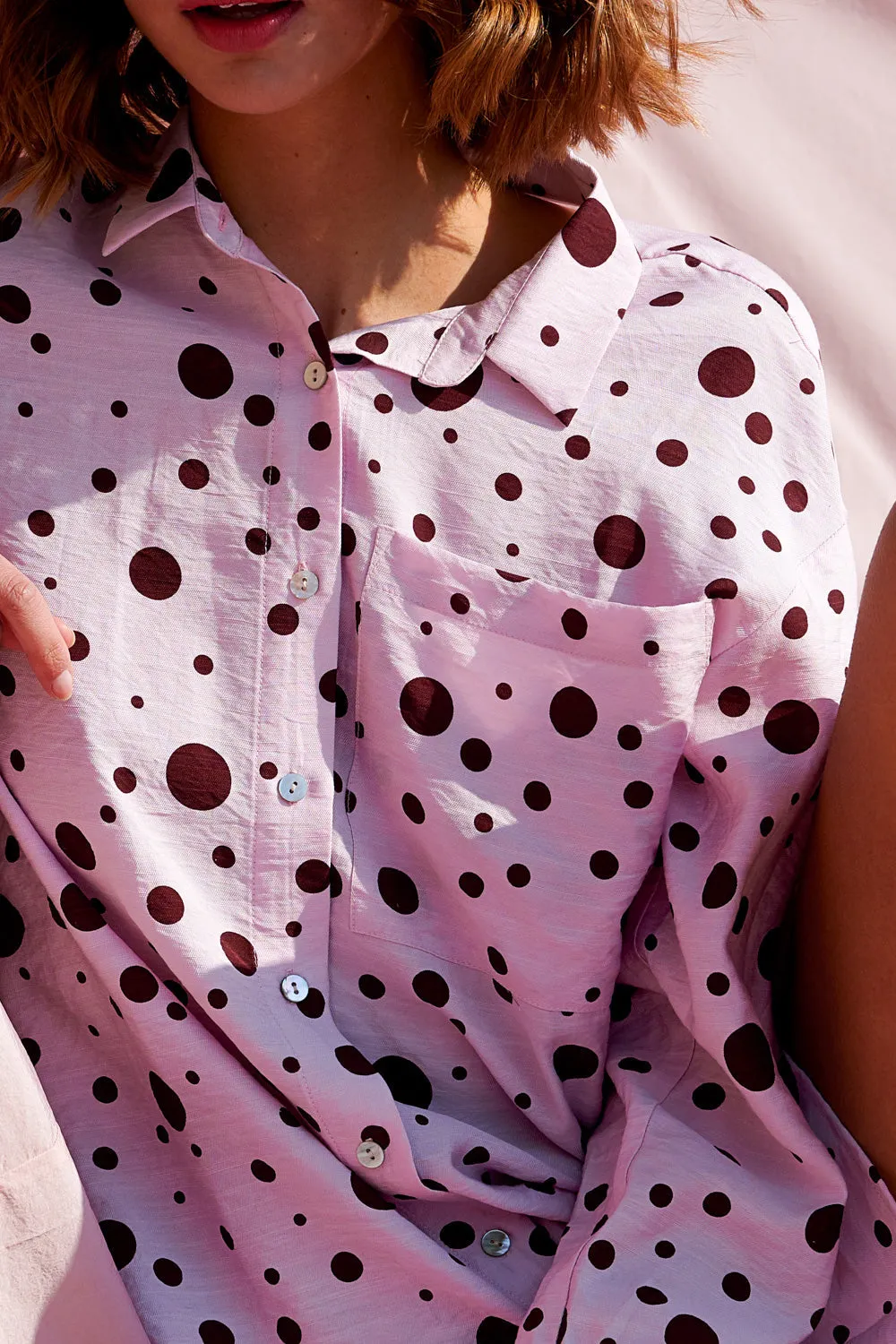 Nia Shirt Pink sold by Noella Fashion product image thumbnail 2
