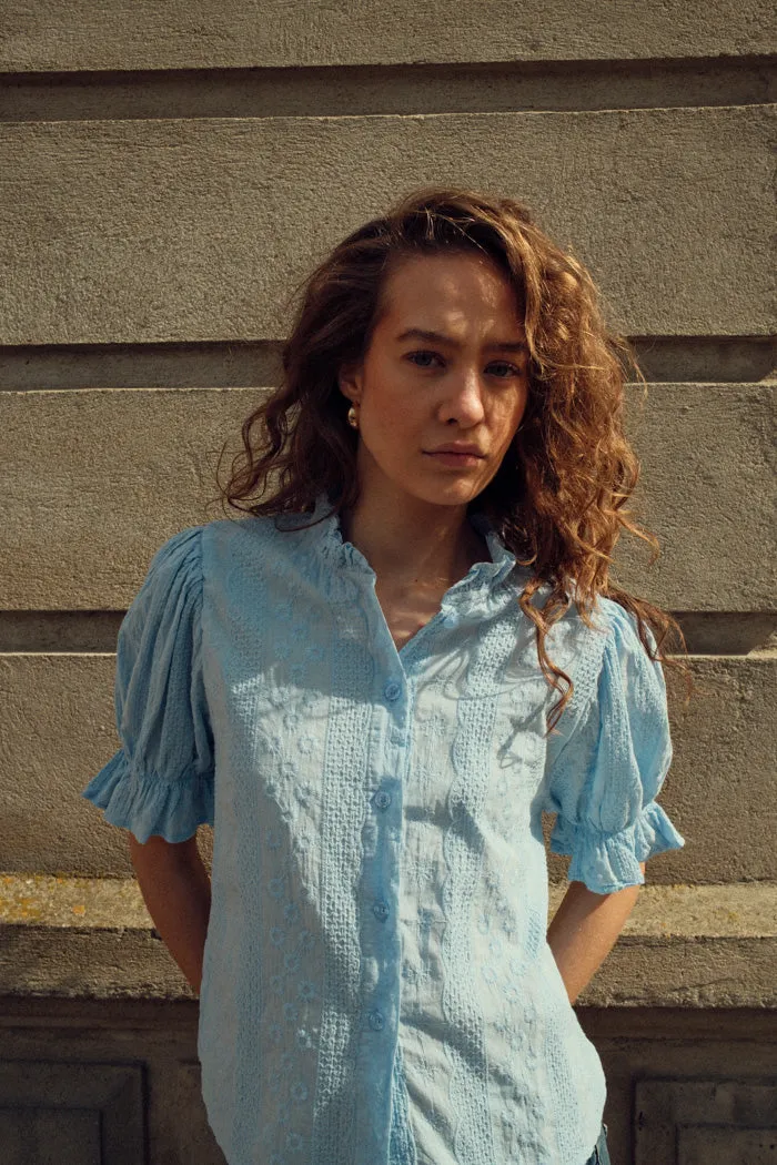 Luma Blouse Light Blue sold by Noella Fashion product image thumbnail 2