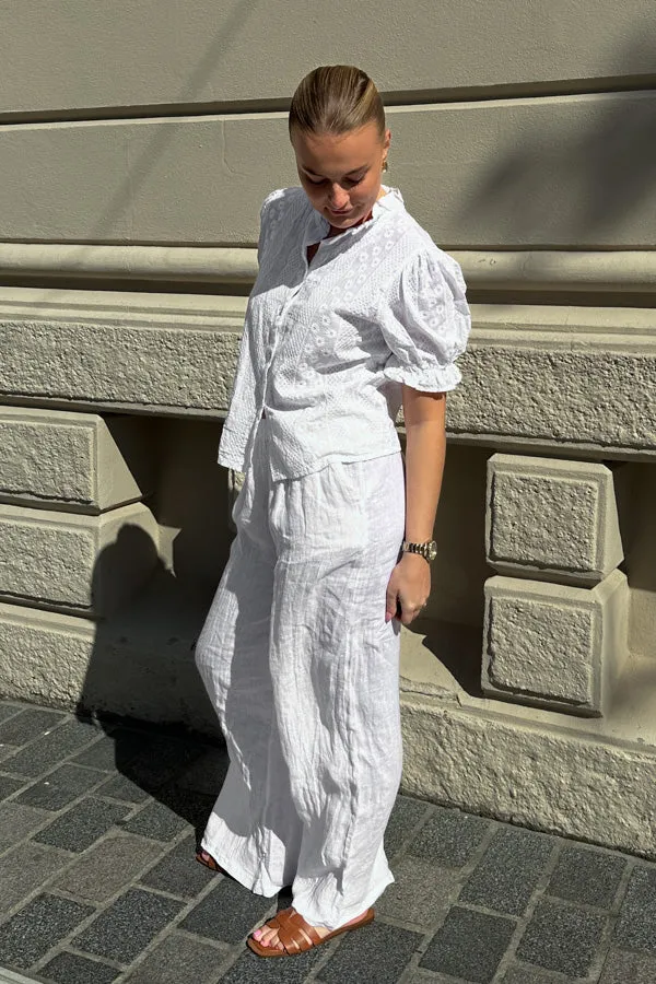 Luma Blouse White sold by Noella Fashion product image thumbnail 4