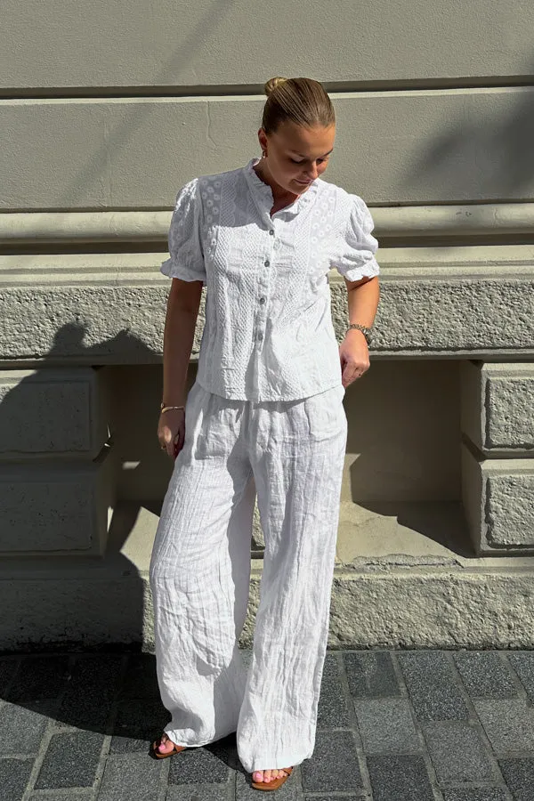 Luma Blouse White sold by Noella Fashion product image thumbnail 2