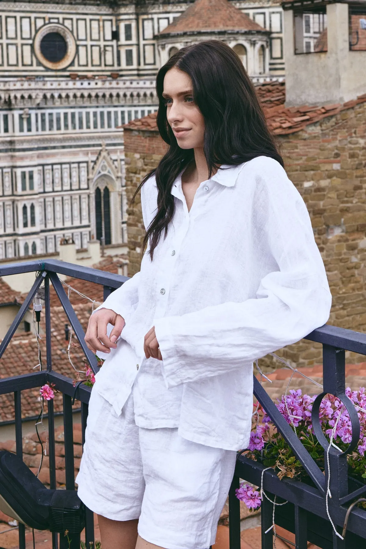 Layne Shorts White sold by Noella Fashion product image thumbnail 2