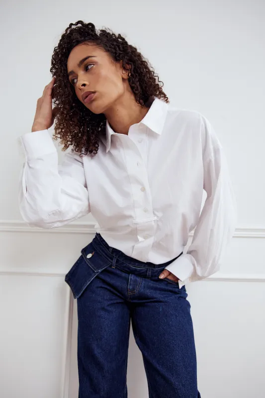 Leonie Shirt White sold by Noella Fashion