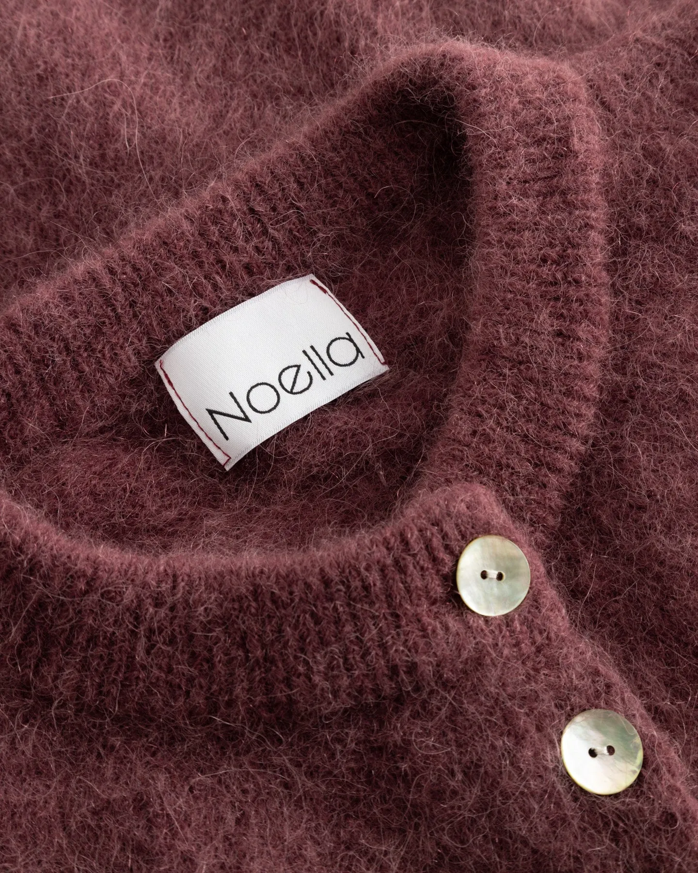 Kae Knit Cardigan Rust sold by Noella Fashion product image thumbnail 3