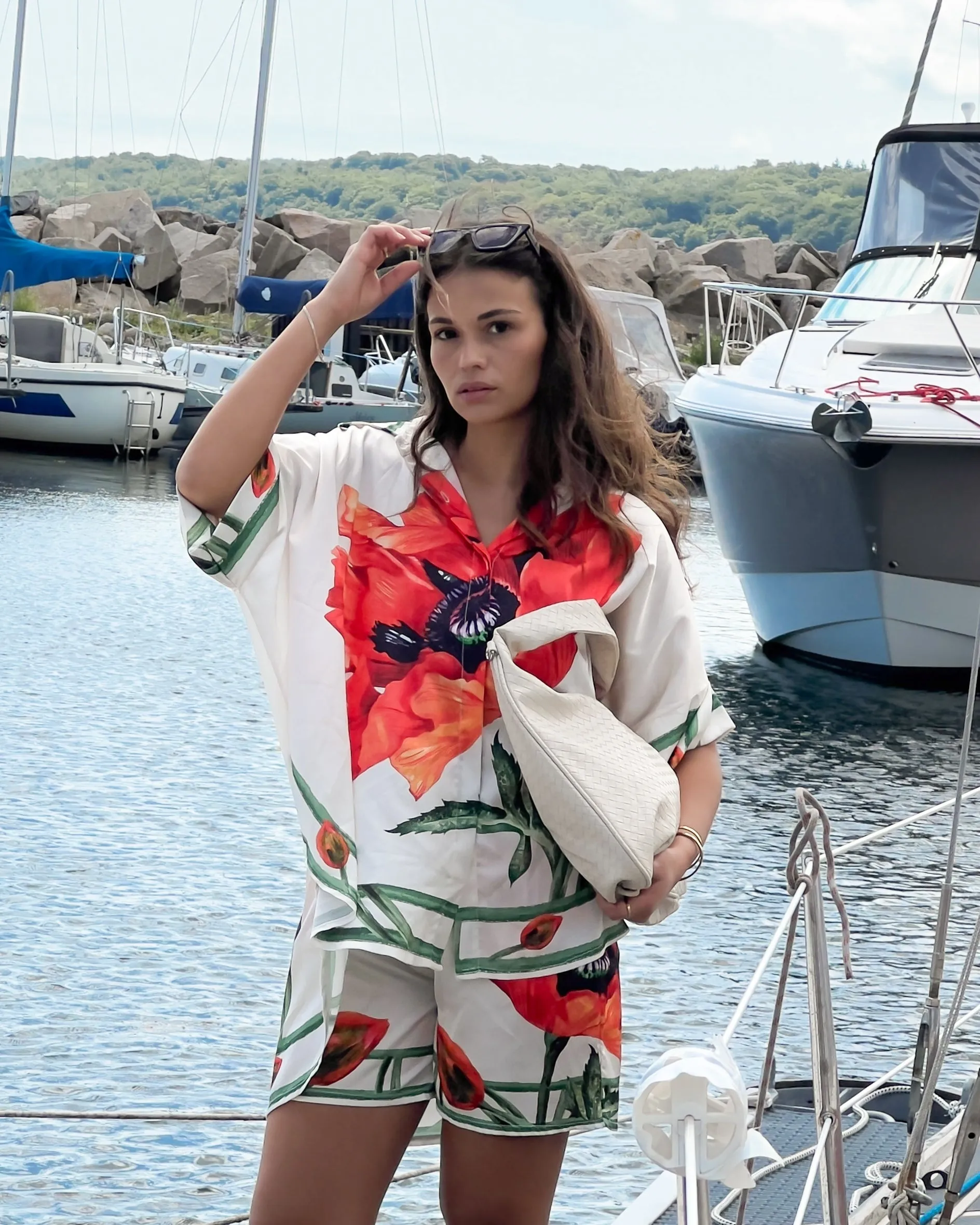 Marlo Shorts Dreda Print sold by Noella Fashion