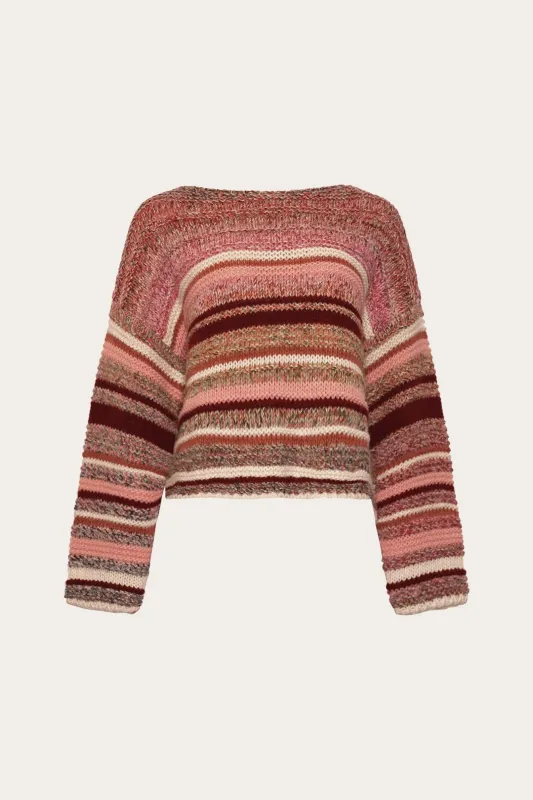 Leah Knit Rose Mix sold by Noella Fashion