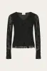 Lucille Top Clarity Black Print sold by Noella Fashion