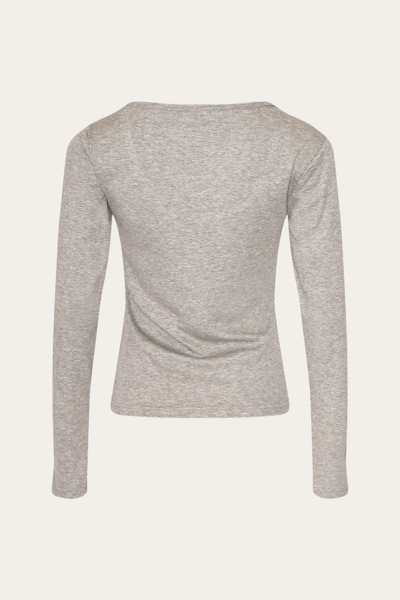 Leyton Top Medium Grey Mel. sold by Noella Fashion product image thumbnail 2