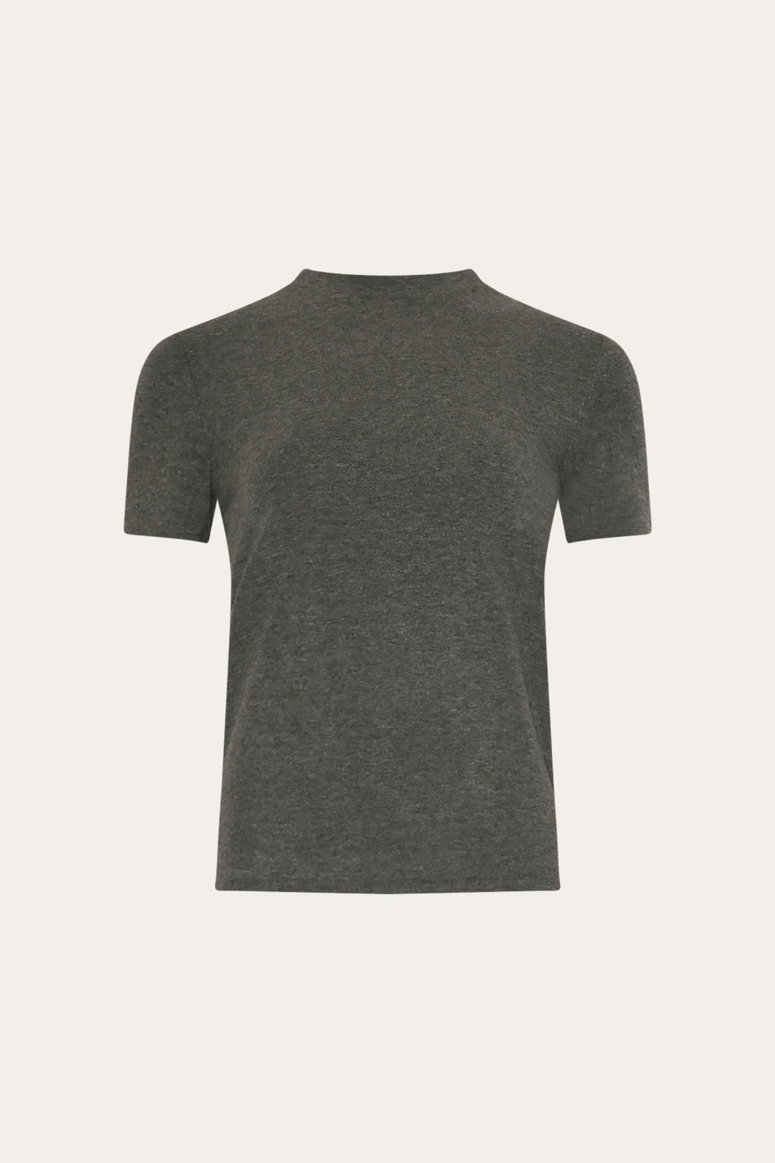 Lidie SS Top Dark Grey Melange sold by Noella Fashion