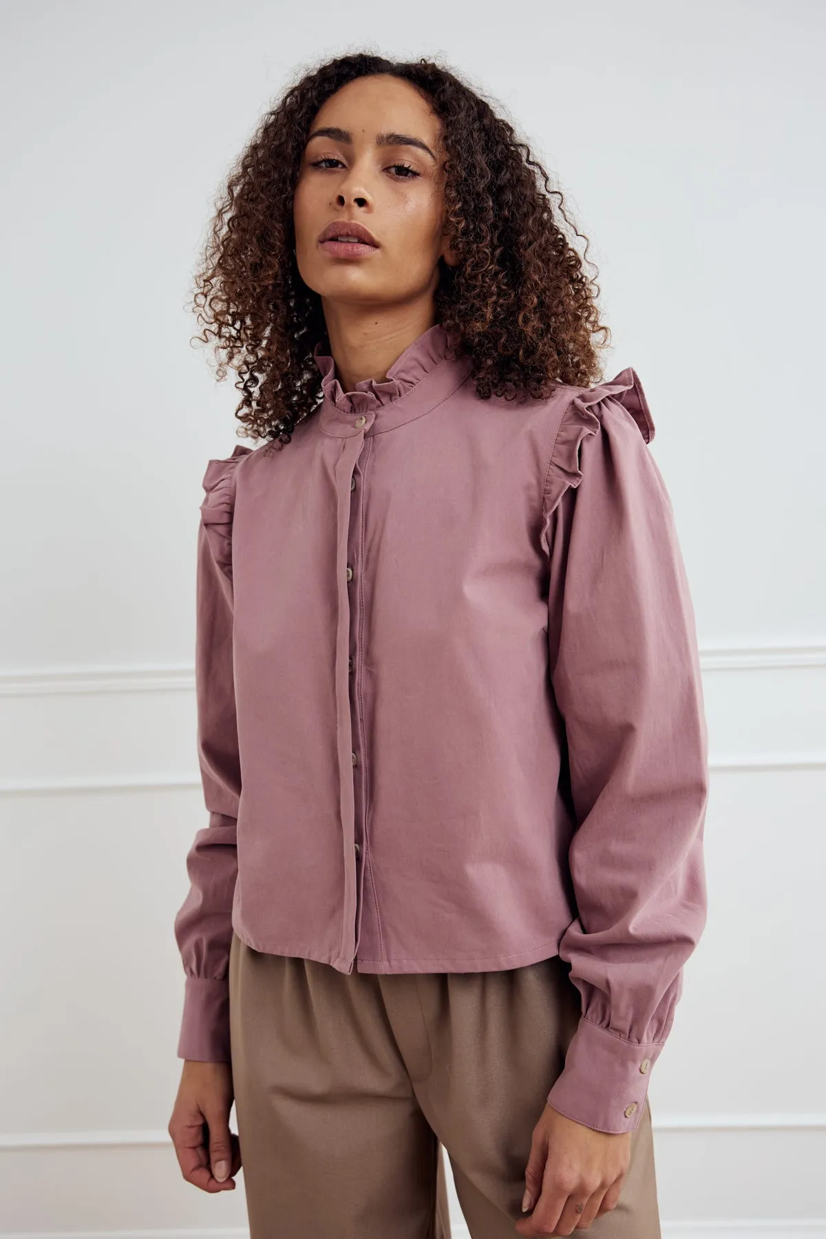 Laina Blouse Vintage Rose sold by Noella Fashion