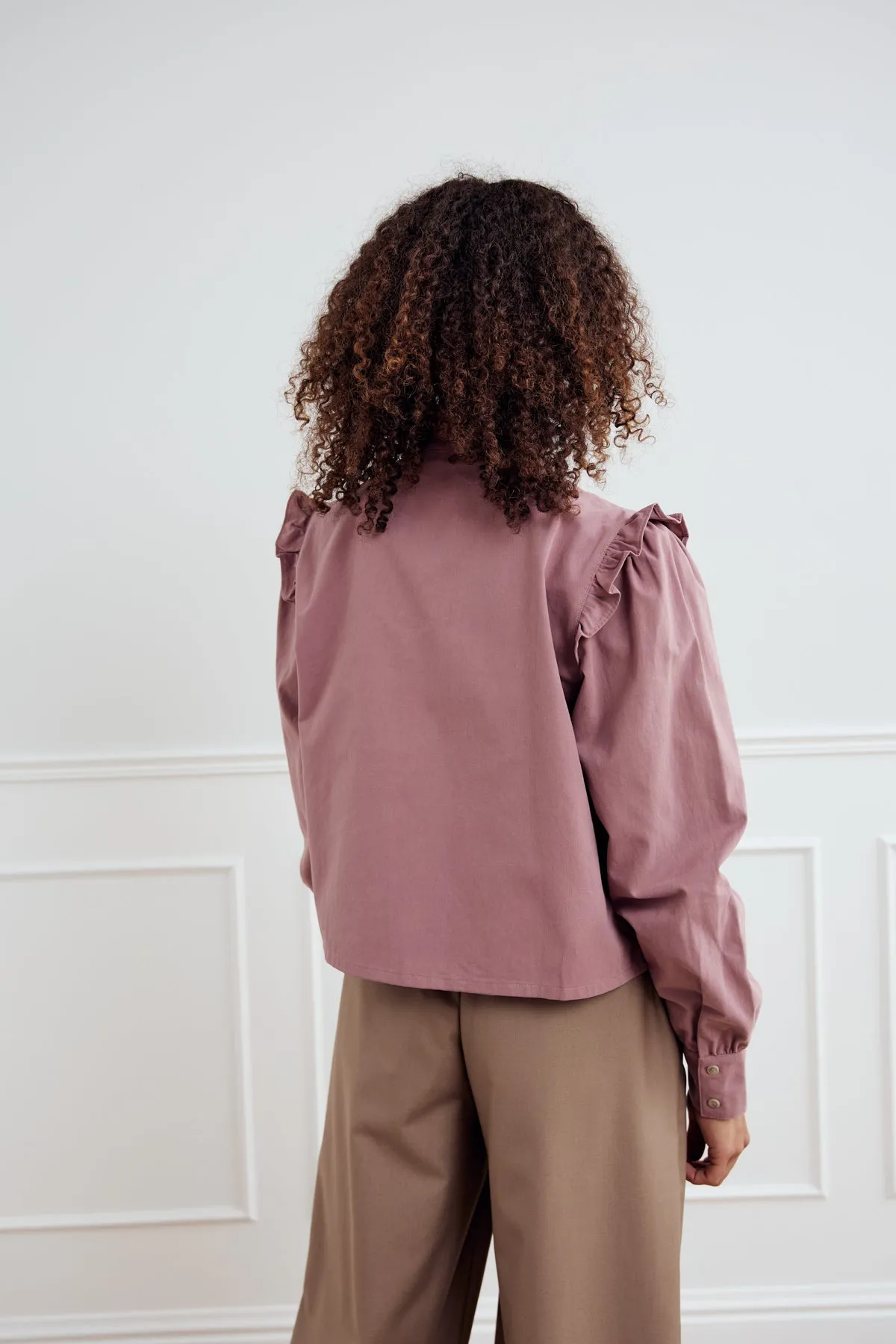 Laina Blouse Vintage Rose sold by Noella Fashion product image thumbnail 3