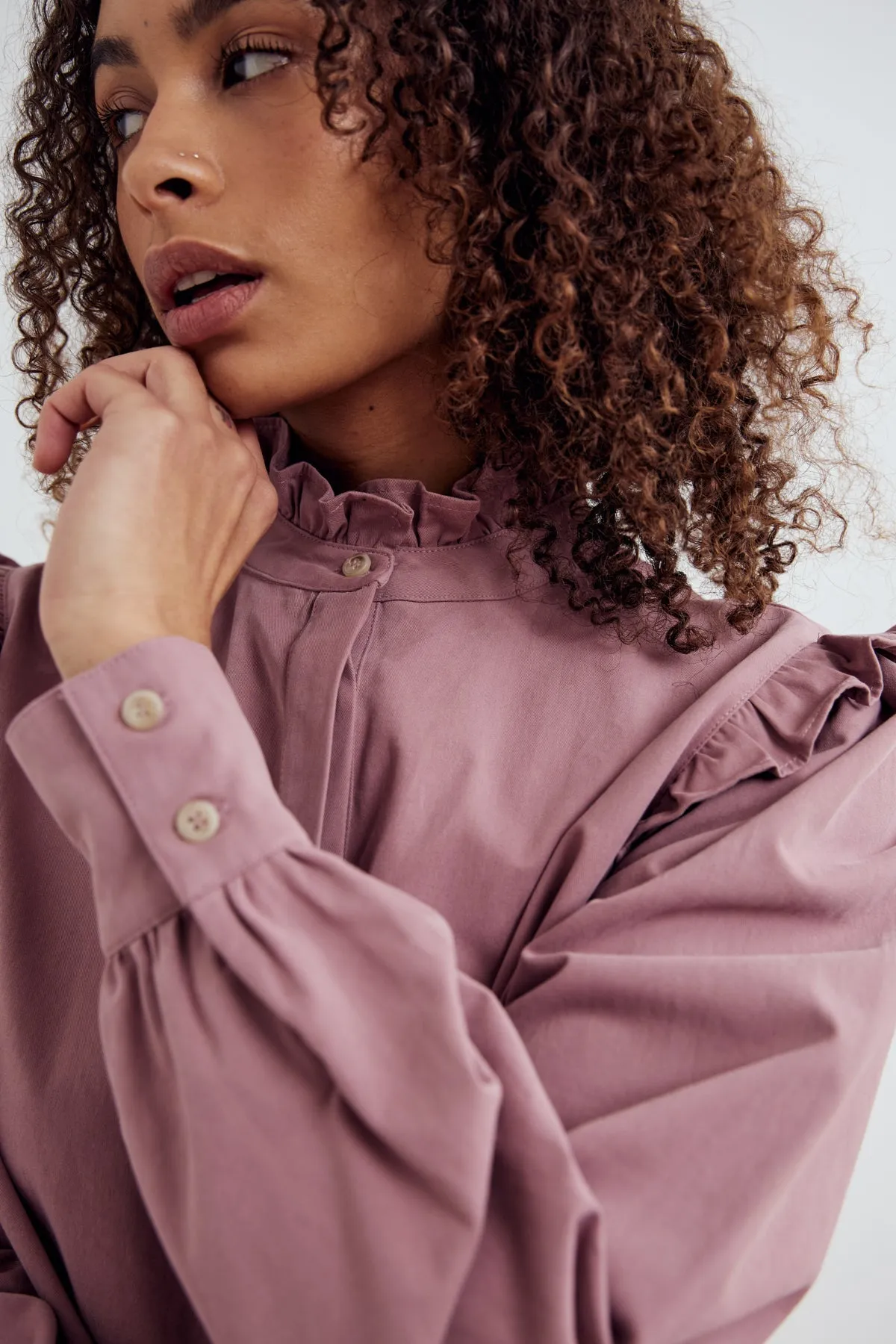 Laina Blouse Vintage Rose sold by Noella Fashion product image thumbnail 2