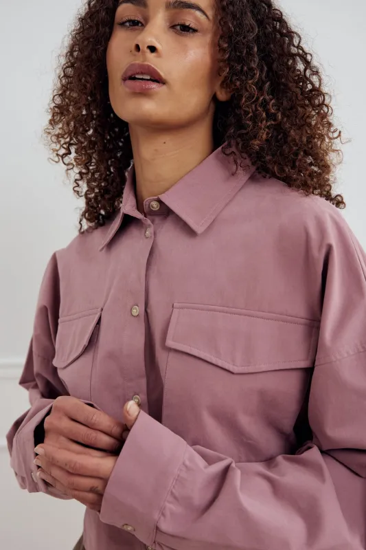 Julietta Shirt Vintage Rose sold by Noella Fashion