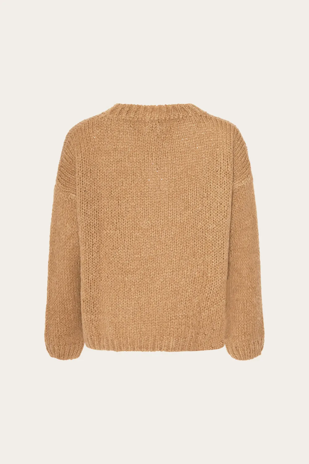 Juno knit Nature Brown sold by Noella Fashion product image thumbnail 5