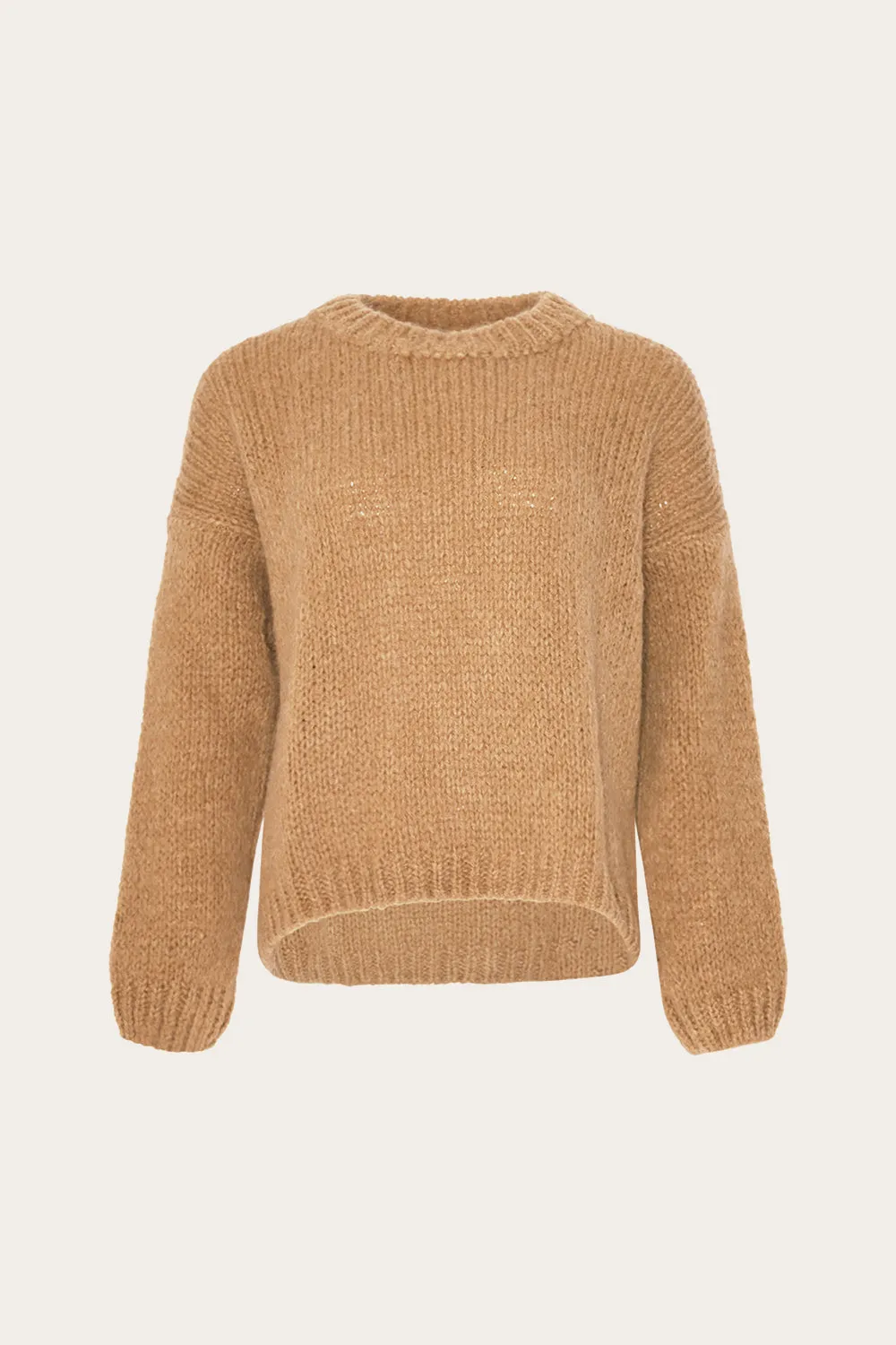 Juno knit Nature Brown sold by Noella Fashion product image thumbnail 4