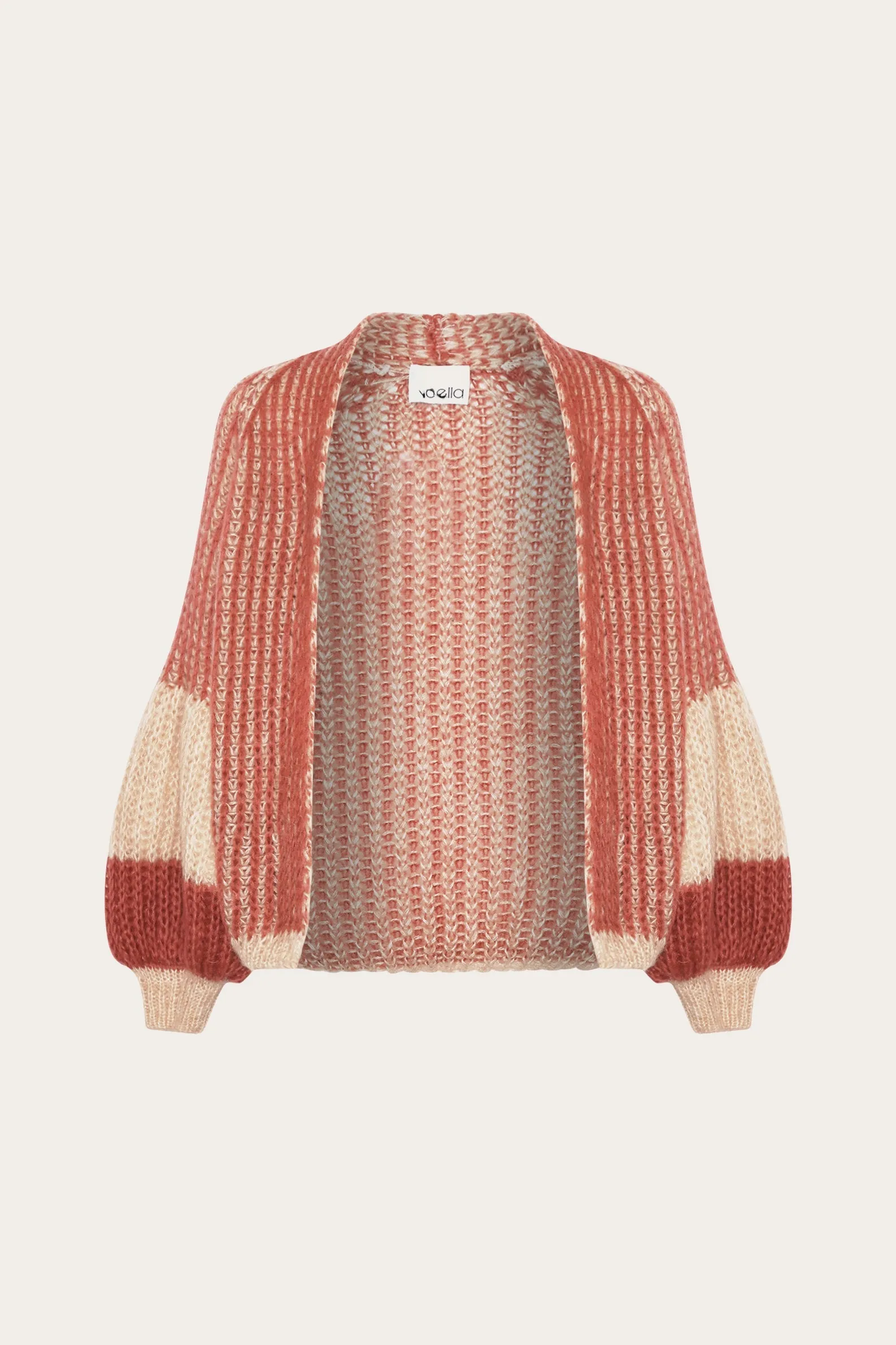 Liana Knit Cardigan Rose Cream sold by Noella Fashion product image thumbnail 5