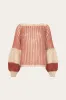 Liana Knit Sweater Rose Cream sold by Noella Fashion