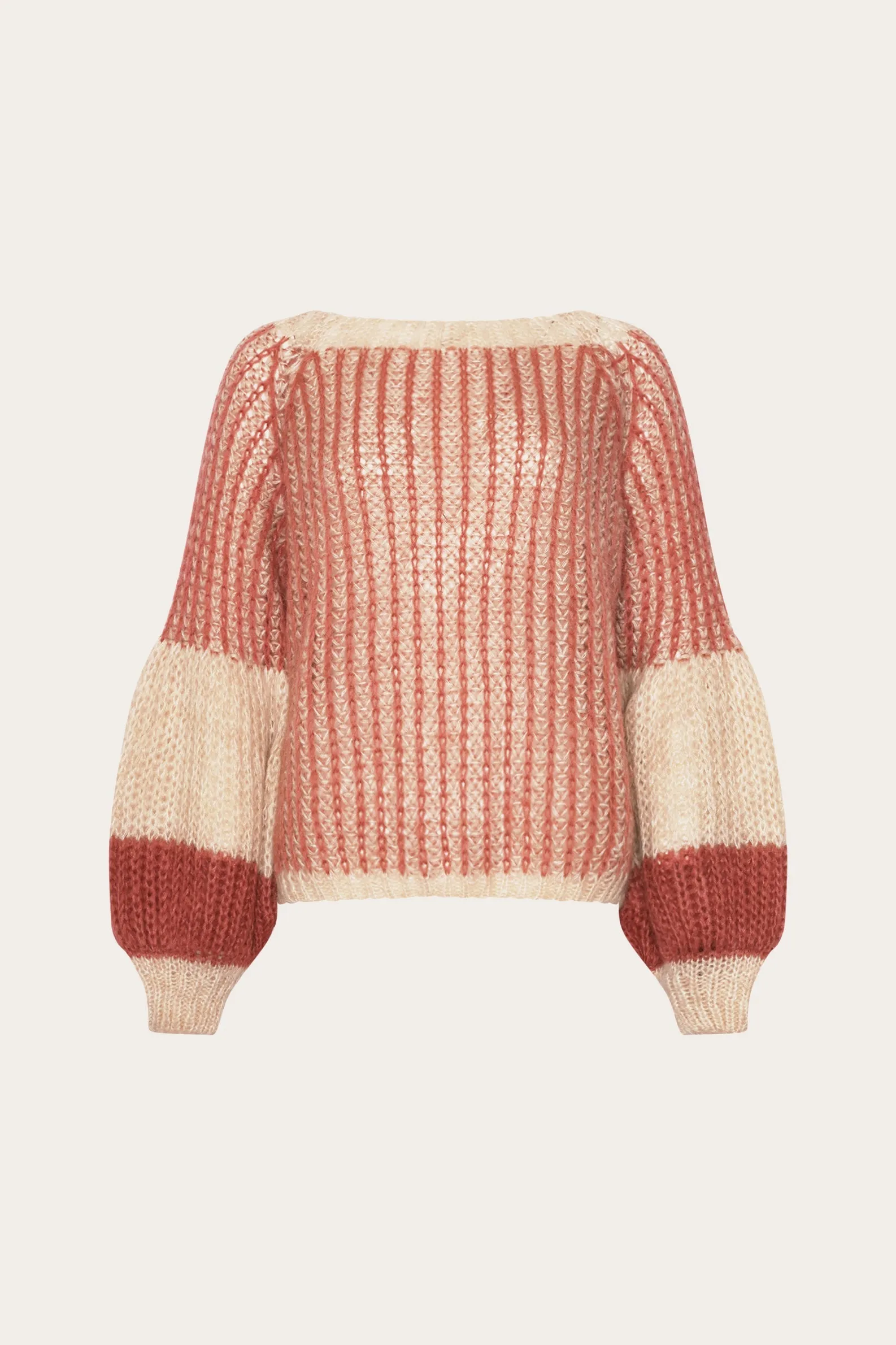 Liana Knit Sweater Rose Cream sold by Noella Fashion product image thumbnail 4
