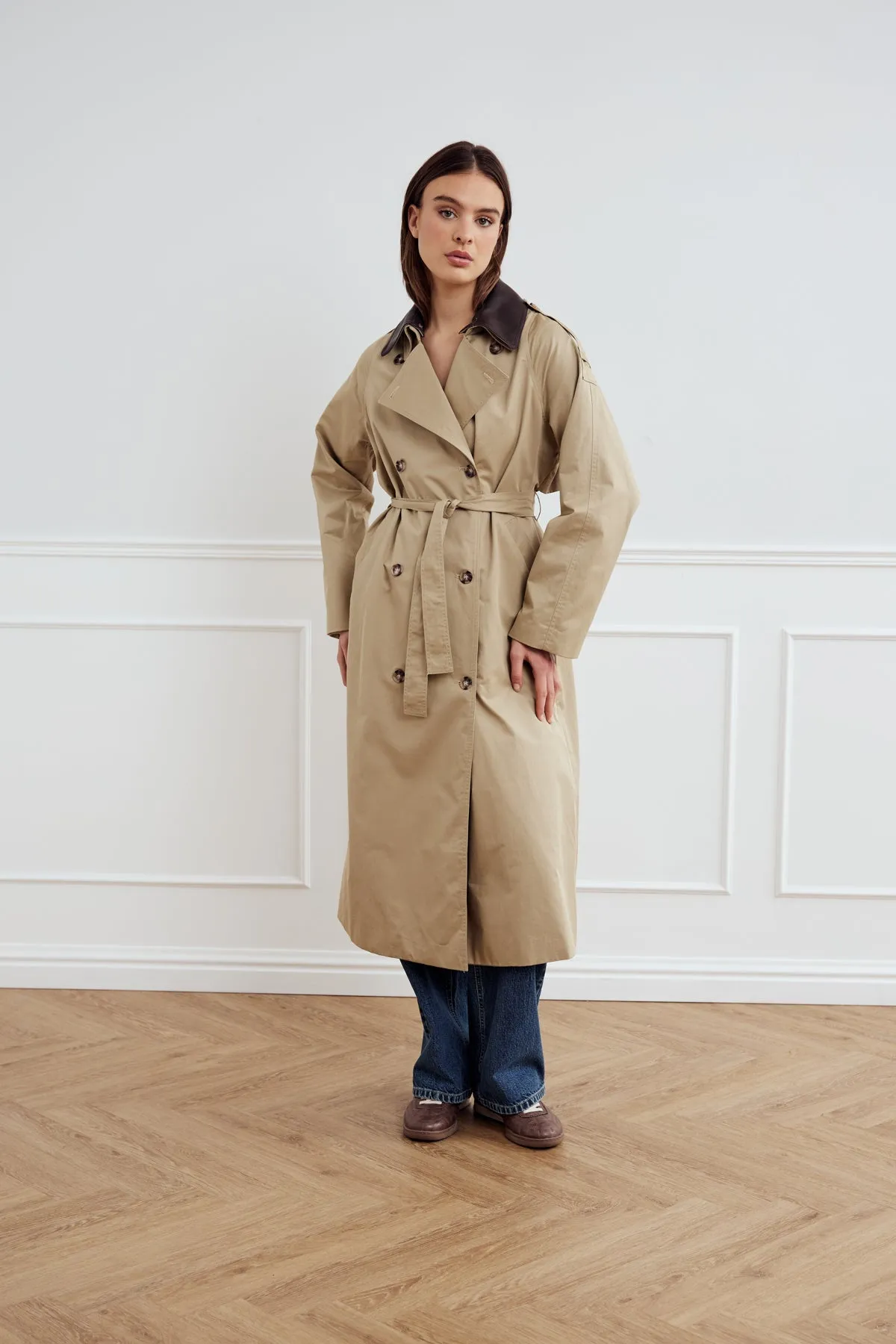 Leone Coat Warm Sand sold by Noella Fashion product image thumbnail 2