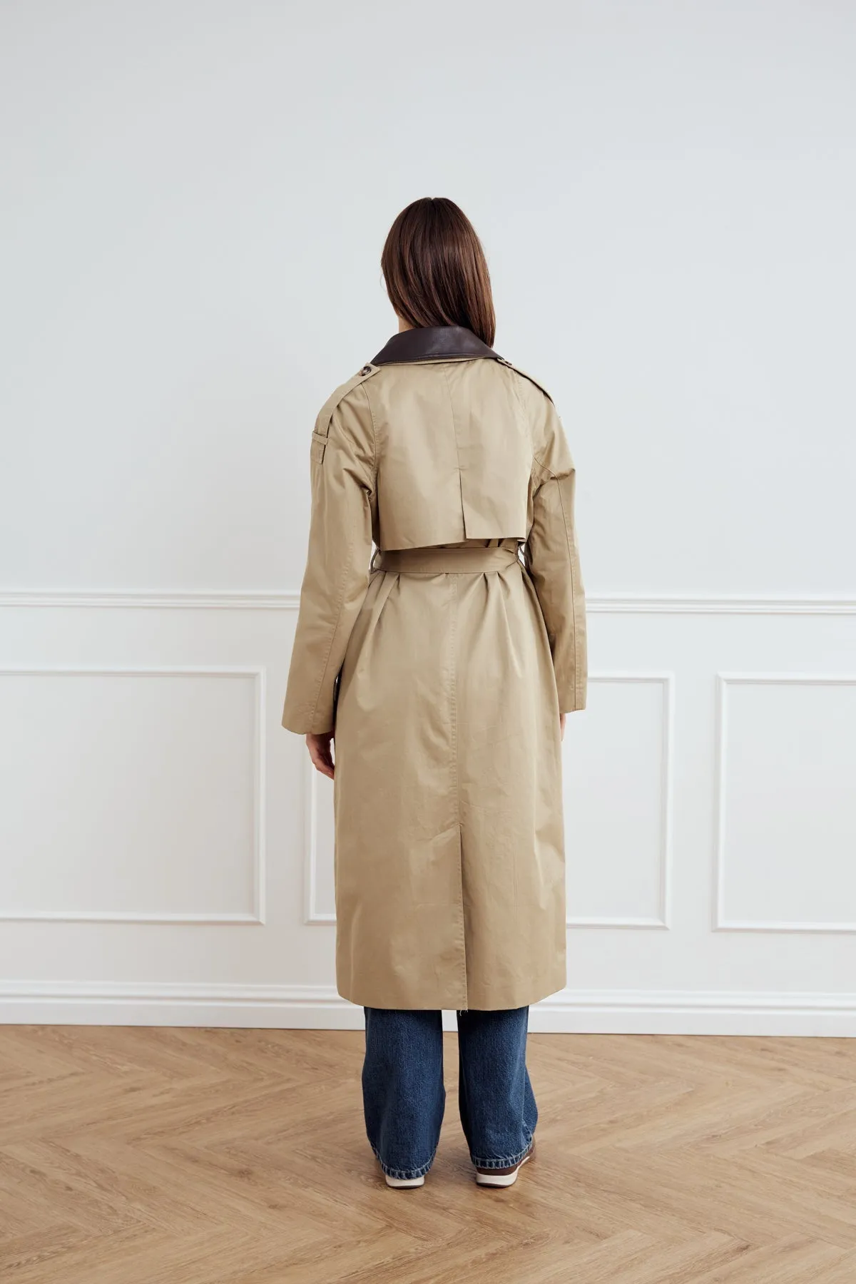 Leone Coat Warm Sand sold by Noella Fashion product image thumbnail 4