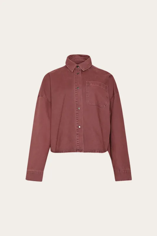 Liara Shirt Crushed Berry sold by Noella Fashion