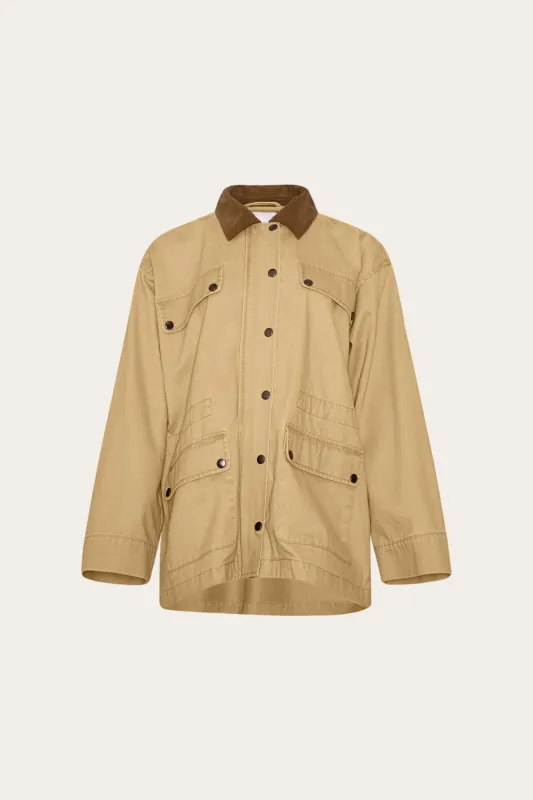 Lexy Jacket Washed Sand sold by Noella Fashion