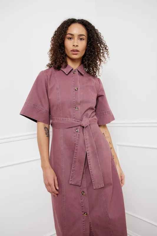Keisley Dress Crushed Berry sold by Noella Fashion