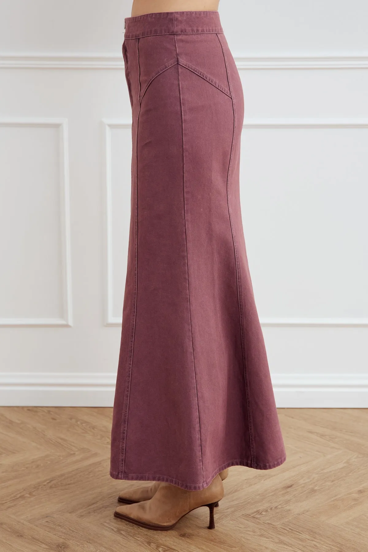 Legacy Skirt Crushed Berry sold by Noella Fashion product image thumbnail 3