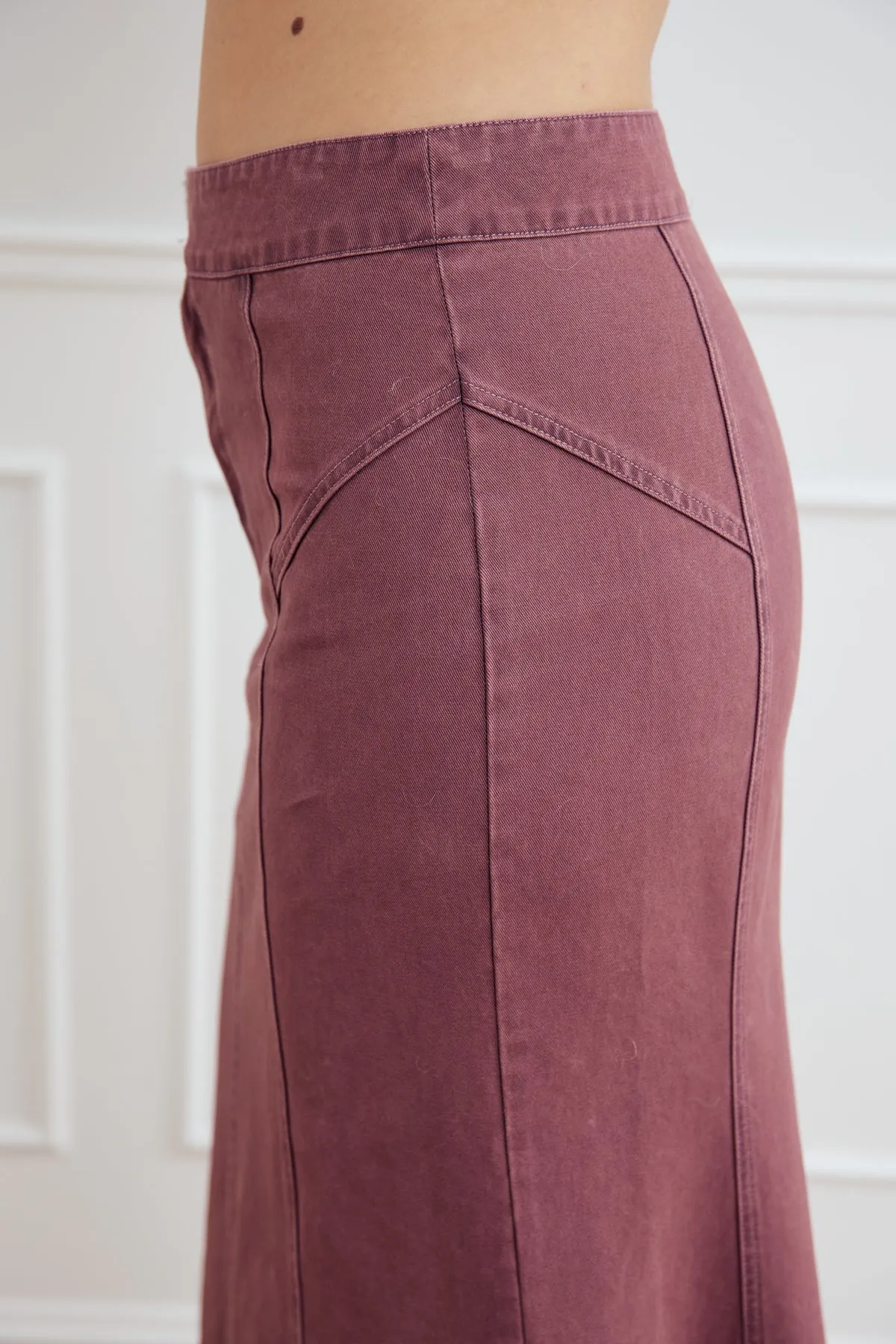 Legacy Skirt Crushed Berry sold by Noella Fashion product image thumbnail 4