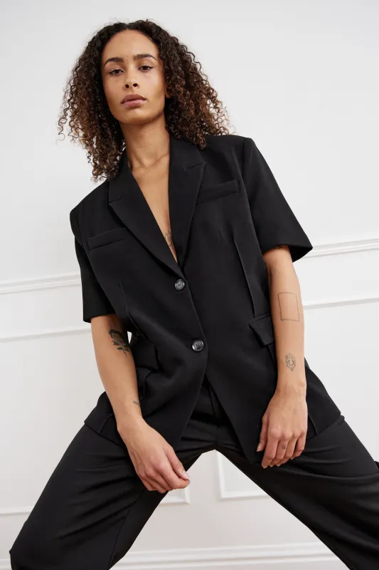 Leanne Blazer Black sold by Noella Fashion