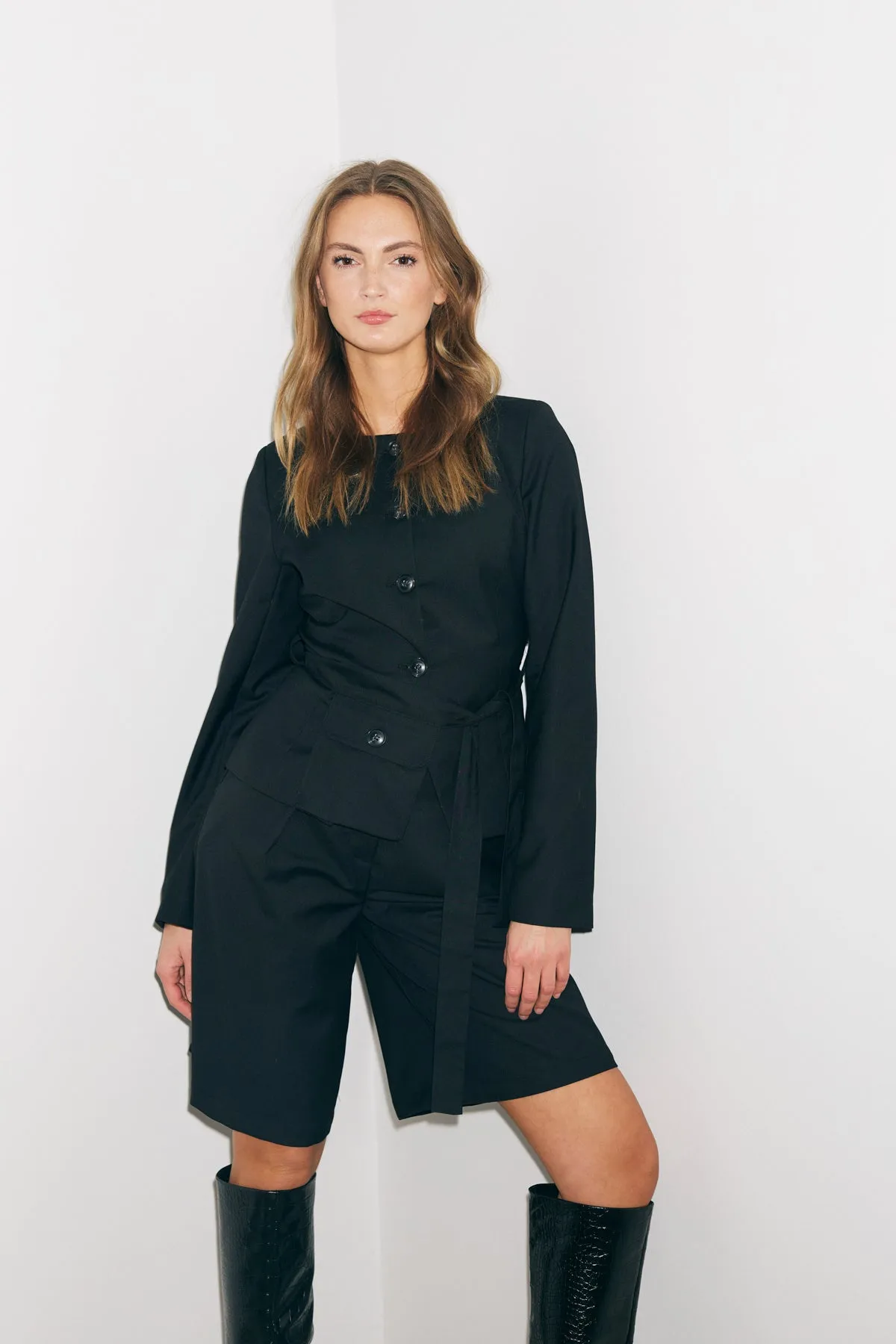 Kasaundra LS Blazer Black sold by Noella Fashion product image thumbnail 2