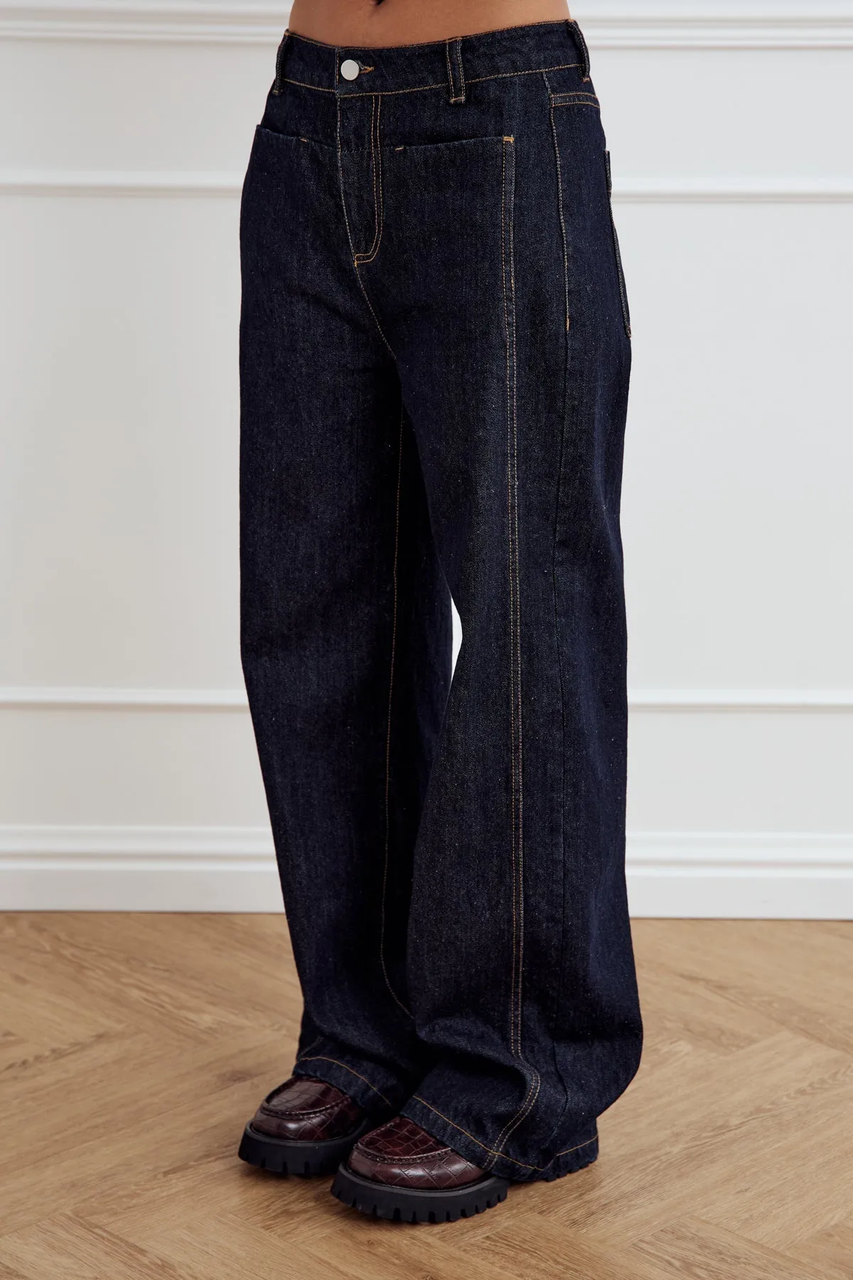 Linley Jeans Blue Unwashed sold by Noella Fashion product image thumbnail 2