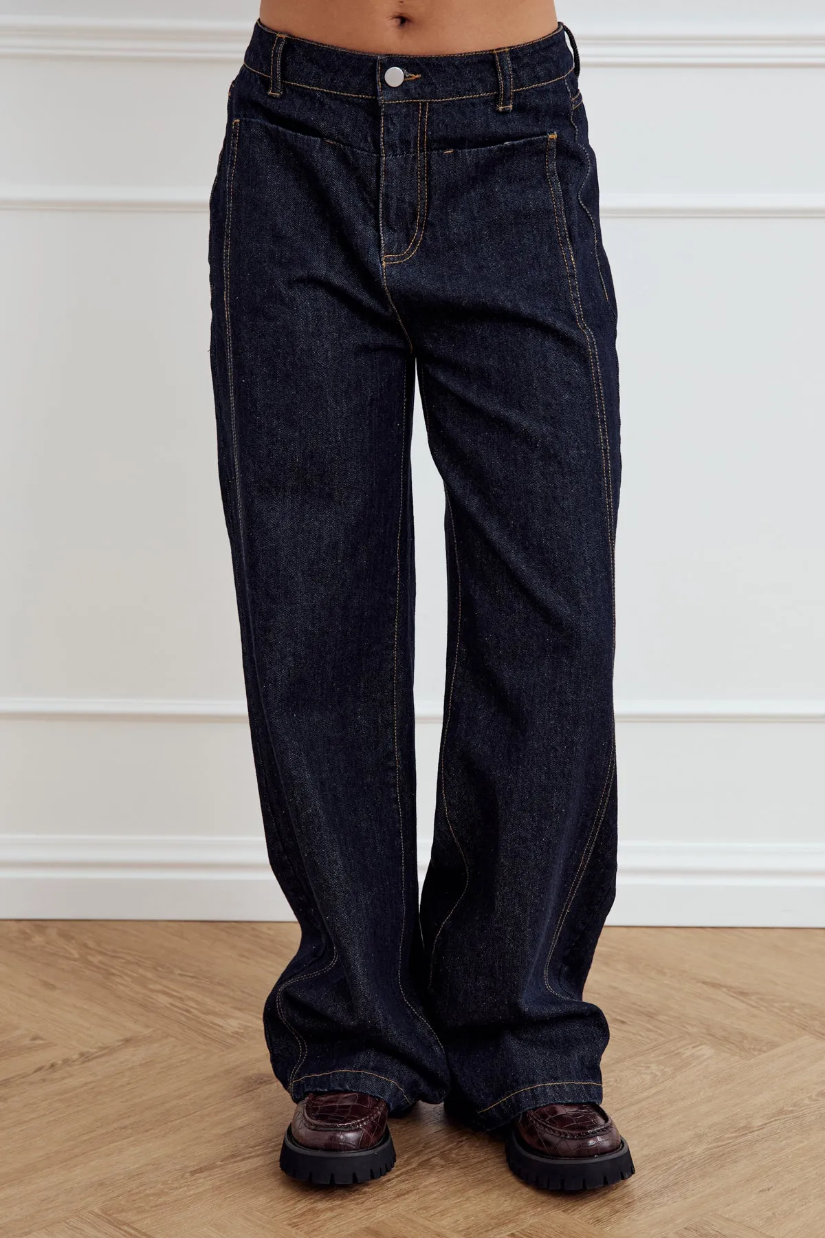 Linley Jeans Blue Unwashed sold by Noella Fashion product image thumbnail 4