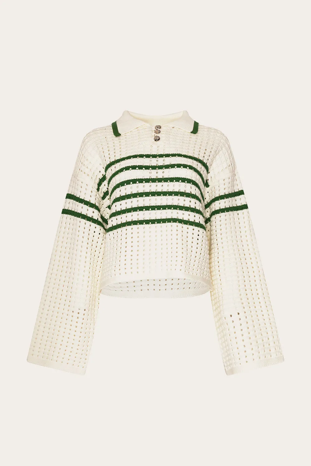 Leen Knit Talani Green Stripe sold by Noella Fashion product image thumbnail 5