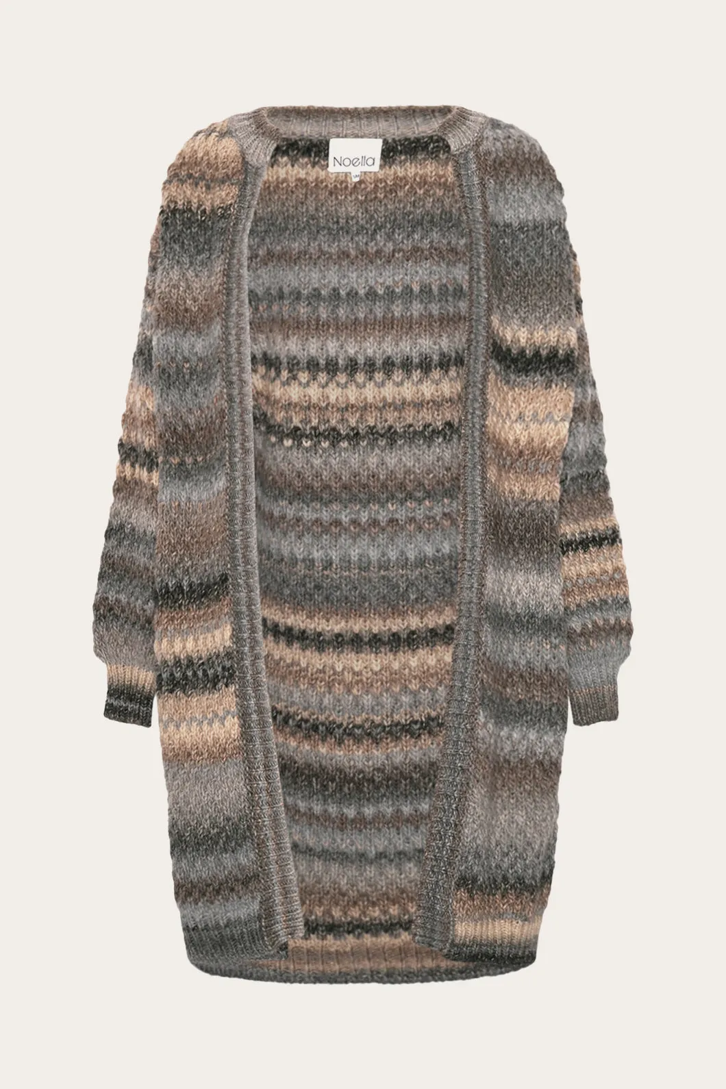 Gio Knit Cardigan Light Grey Mix sold by Noella Fashion product image thumbnail 4