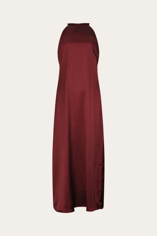 Lacie Dress Dusty Mahogany sold by Noella Fashion