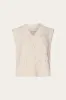 Gio Knit Vest Ivory sold by Noella Fashion