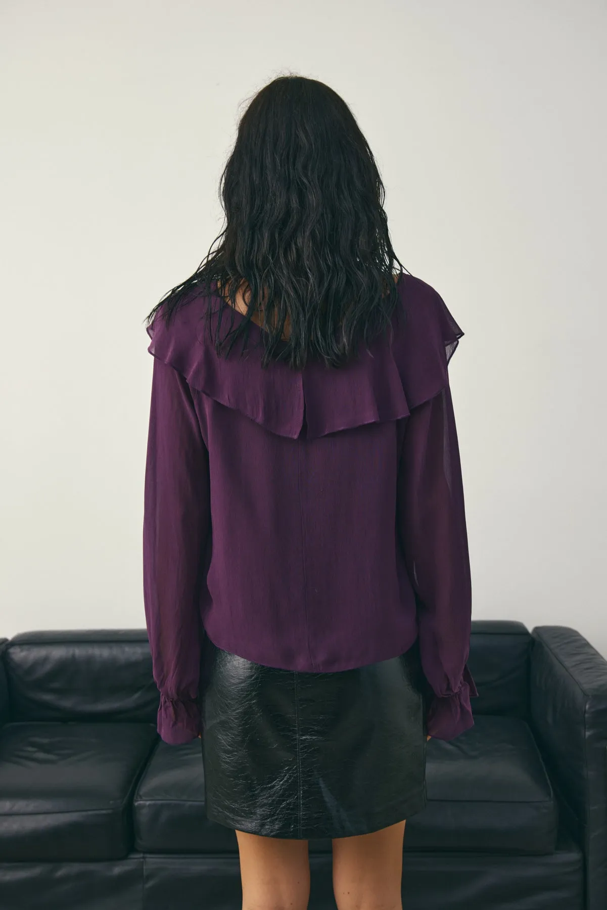 Leiana Blouse Winetasting sold by Noella Fashion product image thumbnail 5