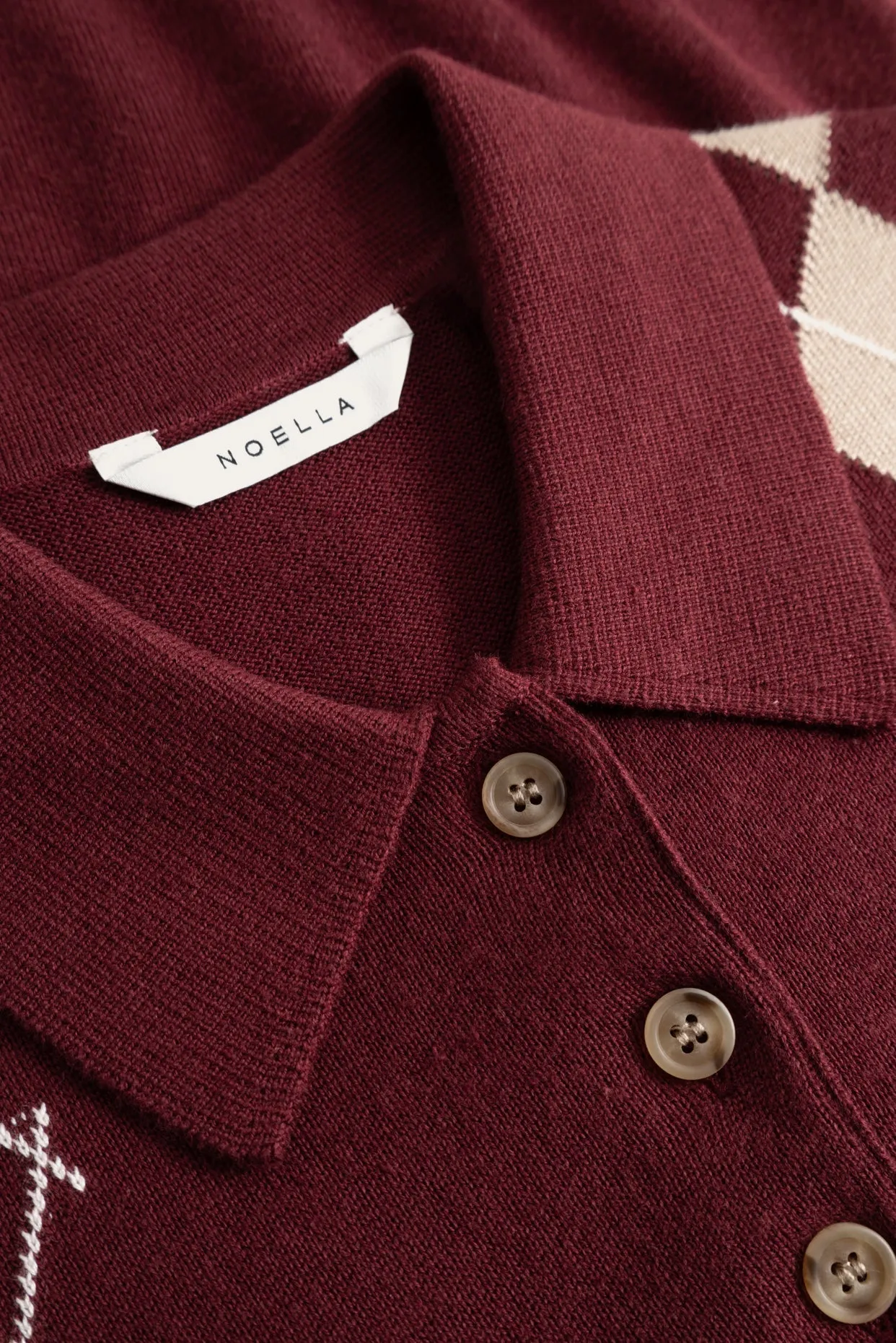 N-Maxine Knit Dasha Winetasting Check sold by Noella Fashion product image thumbnail 2