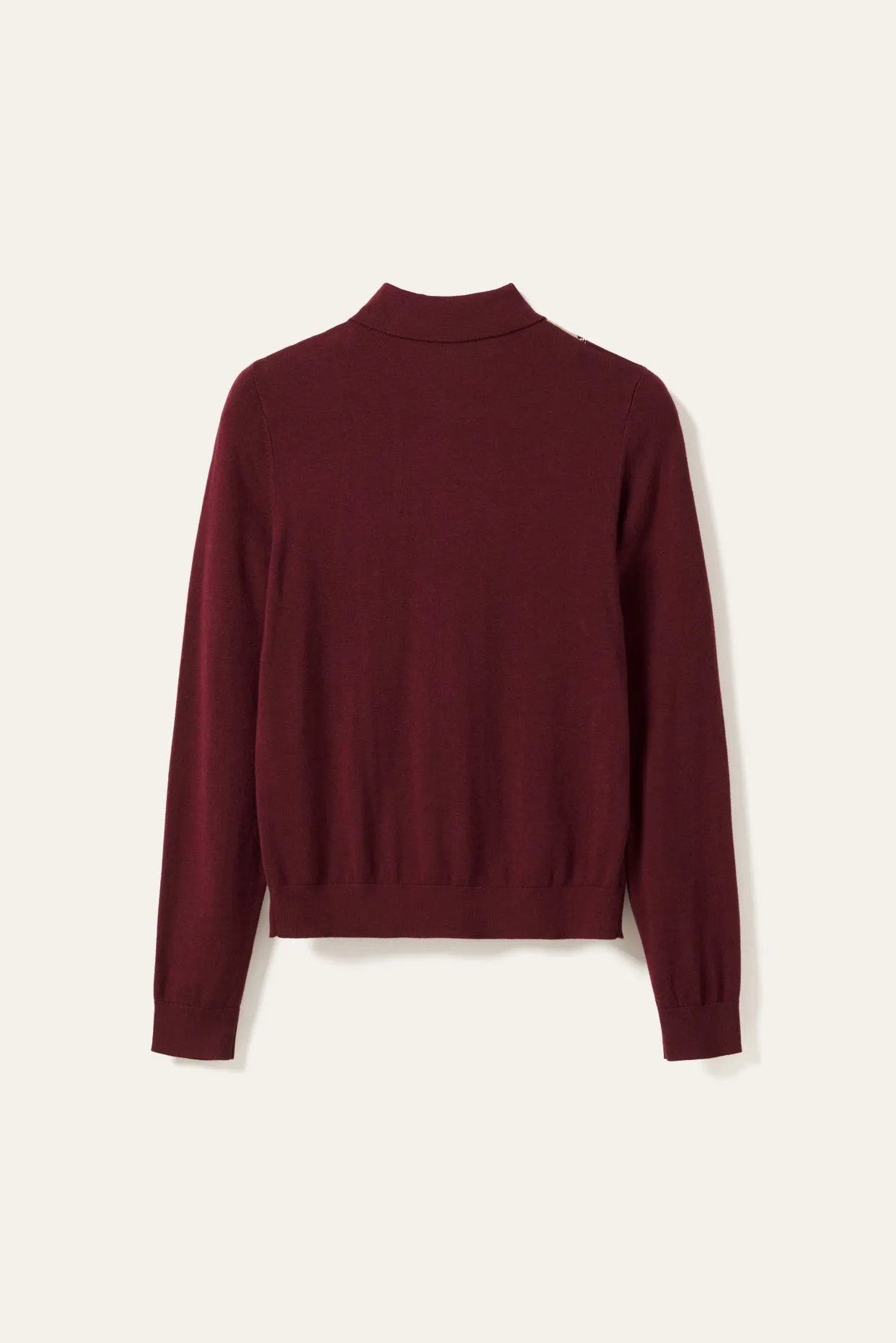 N-Maxine Knit Dasha Winetasting Check sold by Noella Fashion product image thumbnail 4