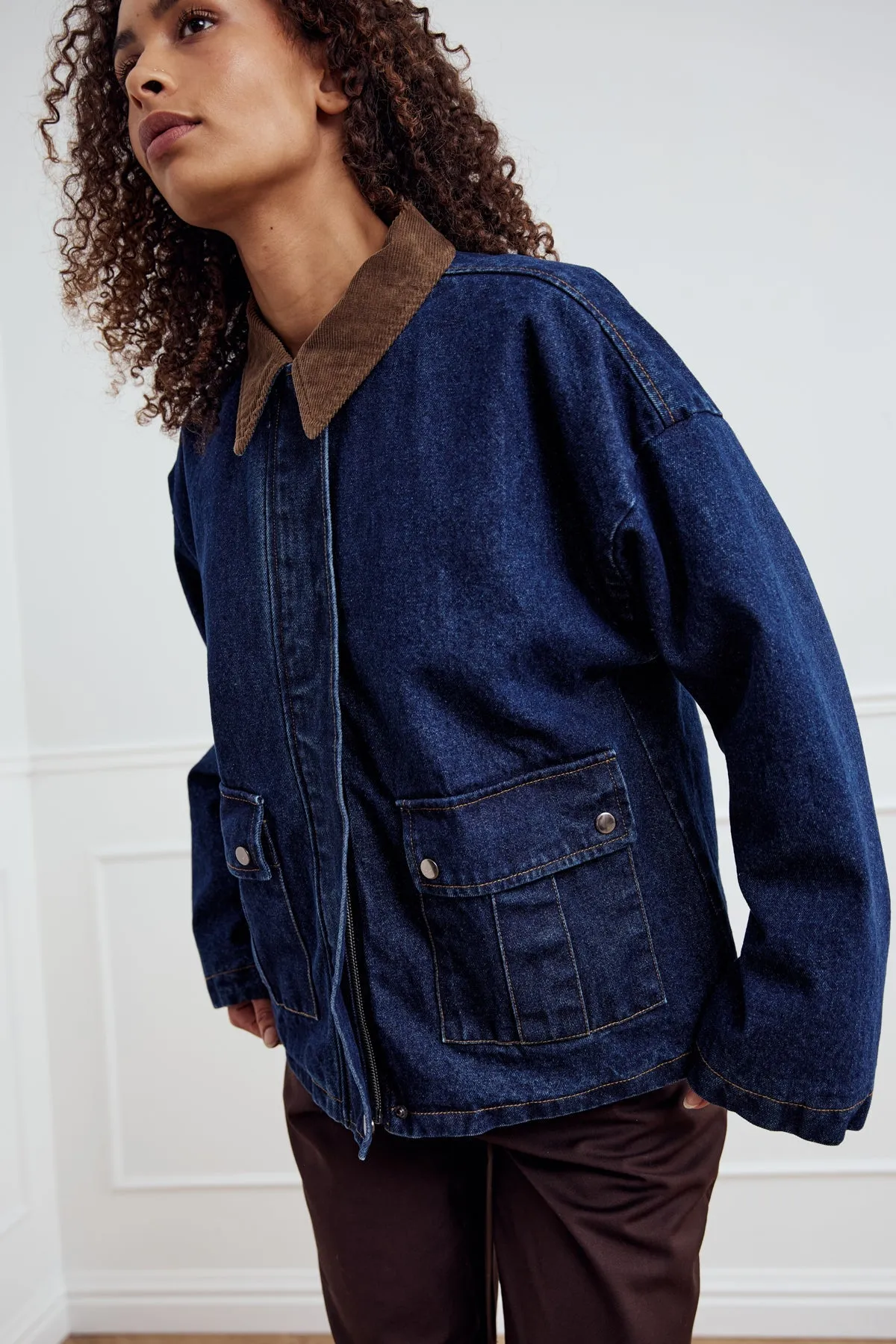 Leoma Jacket Vintage Wash sold by Noella Fashion