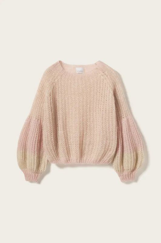 Liana Knit Sweater Blush/Cream sold by Noella Fashion