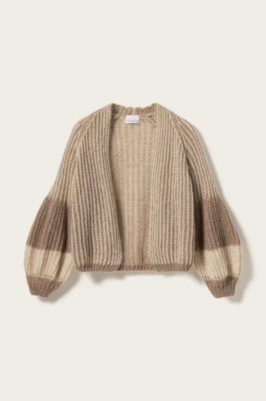 Liana Knit Cardigan Cozy Brown sold by Noella Fashion