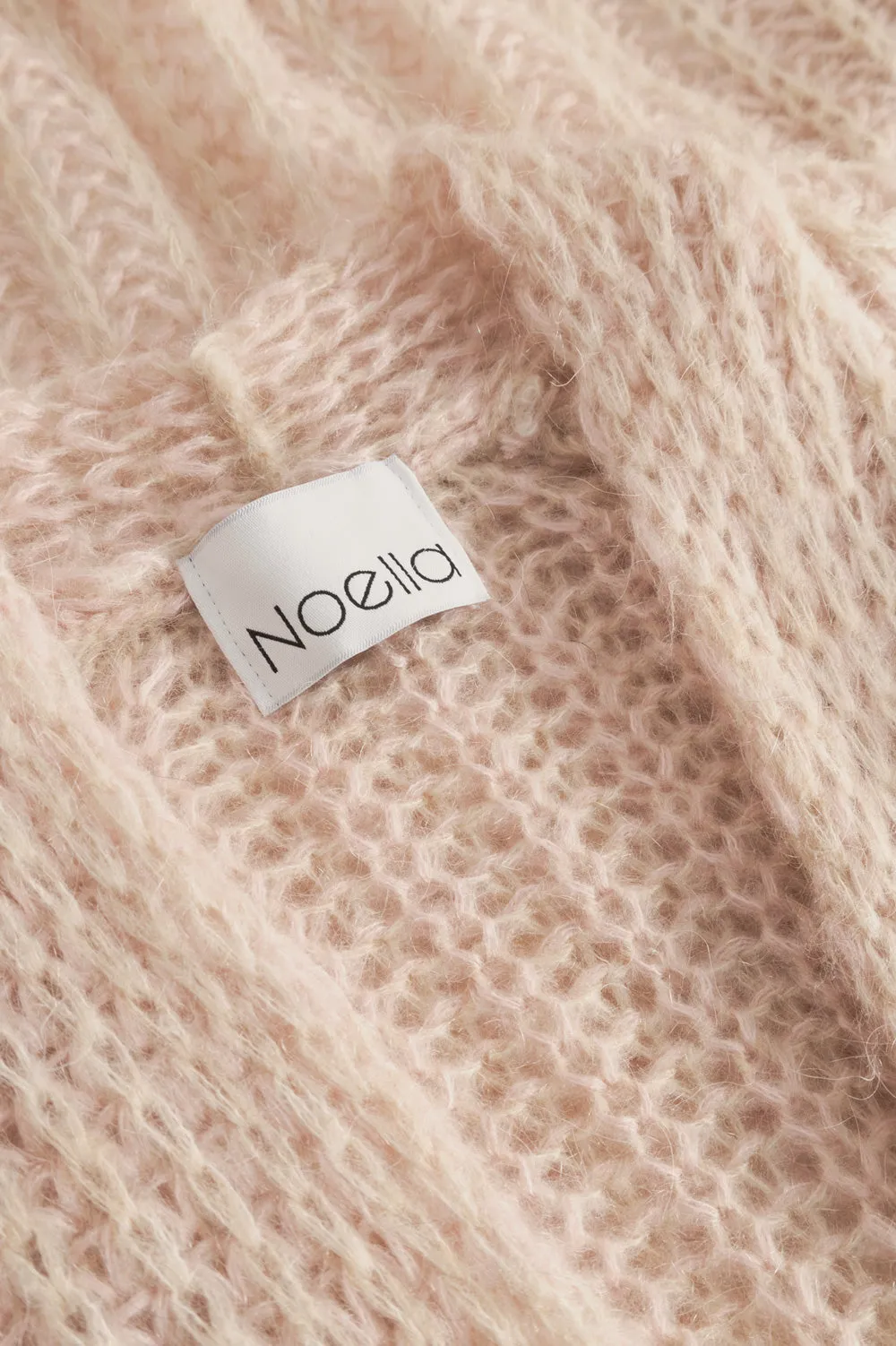 Liana Knit Cardigan Blush/Cream sold by Noella Fashion product image thumbnail 2