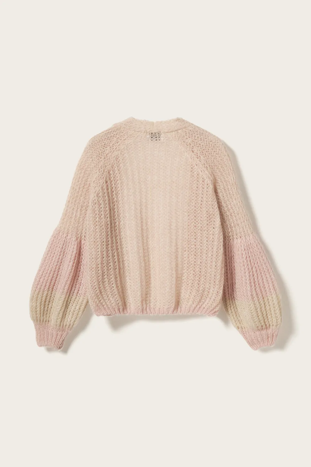 Liana Knit Cardigan Blush/Cream sold by Noella Fashion product image thumbnail 3