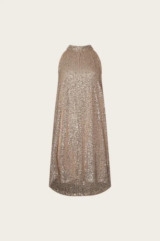 Luvena Dress Silver sold by Noella Fashion